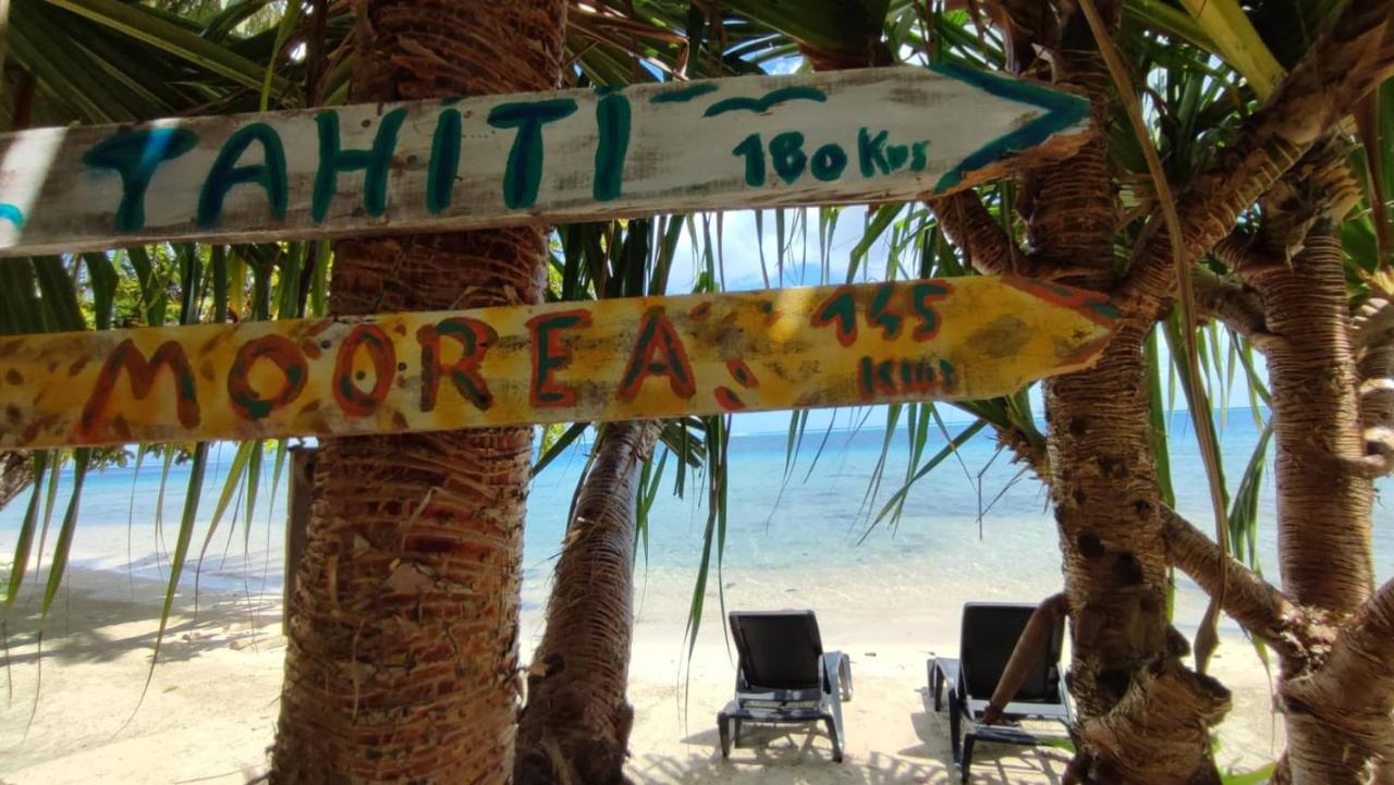 Te Fitii Garden & Beach Fare Eksteriør billede